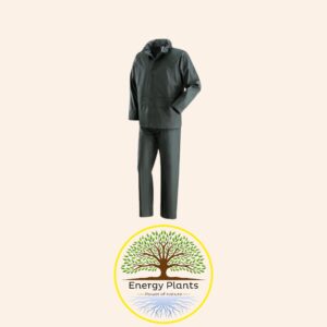 GIACCA+PANTALONE IMP. PVC/POLY  TG.L VERDE IGUAZU "461062"