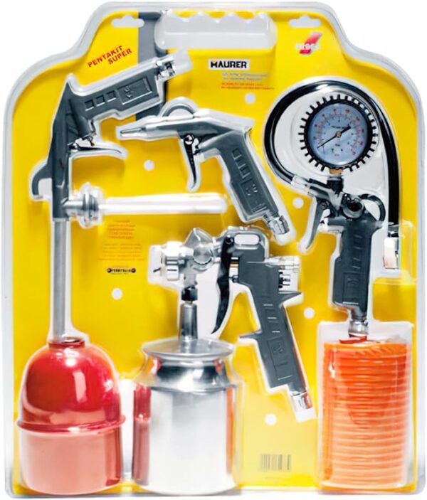 Accessori compressore kit 5 pezzi Maurer