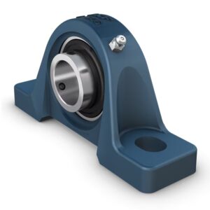 Cuscinetto a sfere con supporto ritto, anello interno maggiorato e fissaggio mediante viti di pressione, ghisa, standard giapponesi SKF UCP 206/H