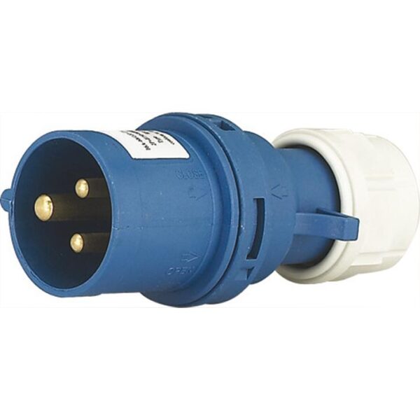 Spina industriale CEE Maurer plus 220V 16A 2P+T