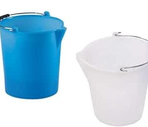 SECCHI PLASTICA C/BECCO LT 9