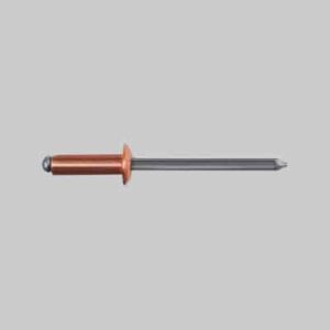 RIVETTO A STRAPPO RAME MM 4,0X7