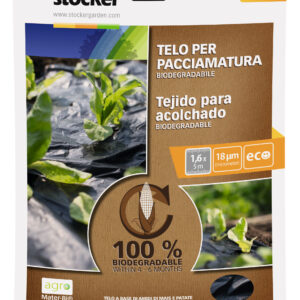 TELO PACCIAMATURA BIODEGRADABILE 1,4 X 10M NERO 18UM