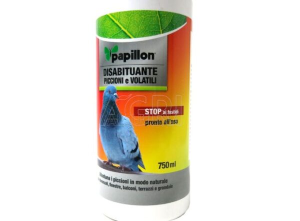 DISABITUANTE SPRAY X PICCIONI E VOLATILI LQ 750ML PAPILLON