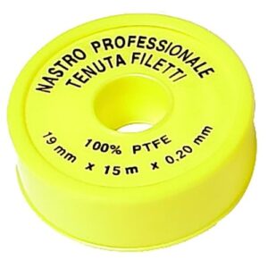 NASTRO TEFLON PROFESSIONALE 19 MMX 15M X 0,20 MM